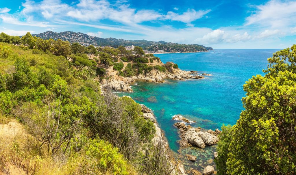 Costa Brava - prachtige natuur en de zee