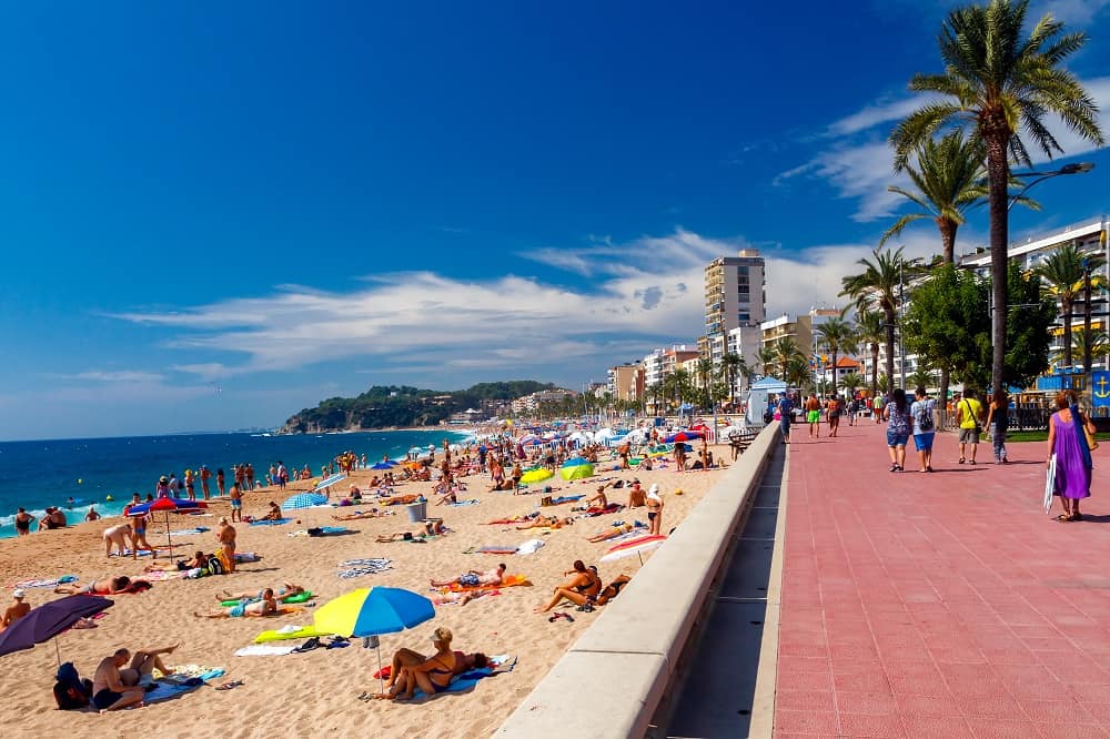 Lloret de Mar strand