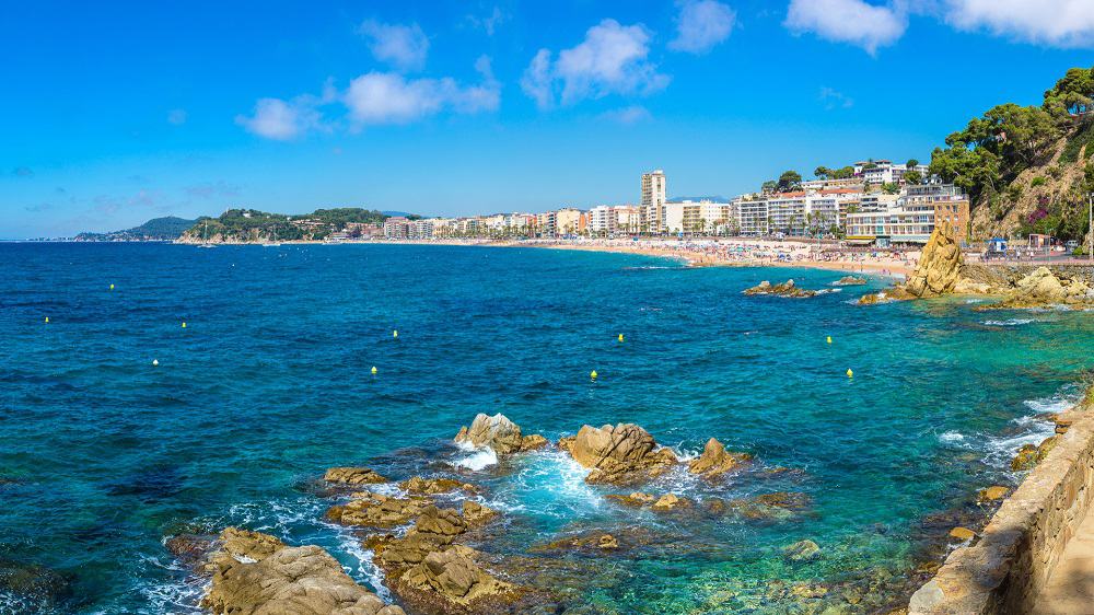 Vakantie in Lloret de Mar - Lloret skyline