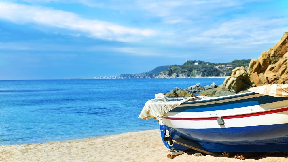 Platja-de-Sa-Caleta-lloret-de-Mar-strand