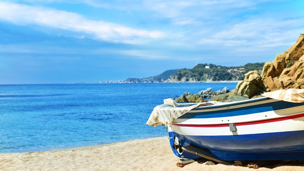 Platja-de-Sa-Caleta-lloret-de-Mar-strand