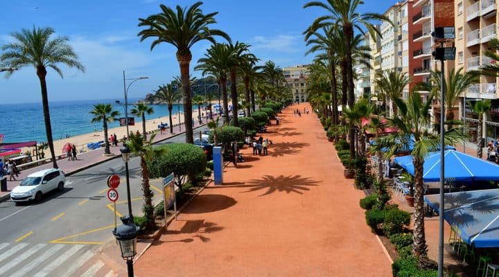 Boulevard van Lloret de Mar