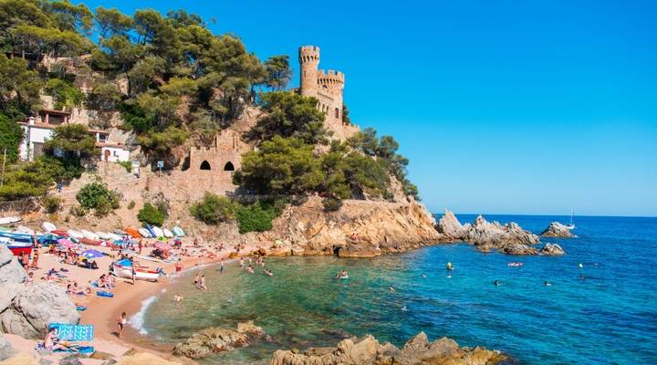 Kasteel in Lloret de Mar - Castel d'en Platja