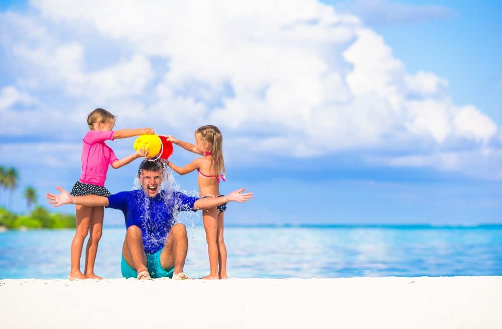 Kinderactiviteiten in Lloret de Mar - strand