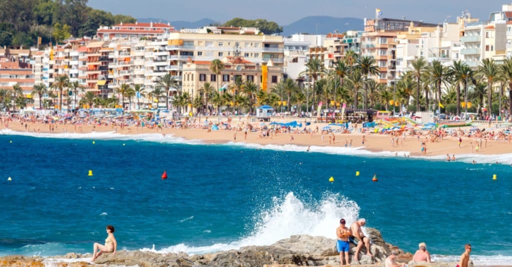 Hoogseizoen in Lloret de Mar