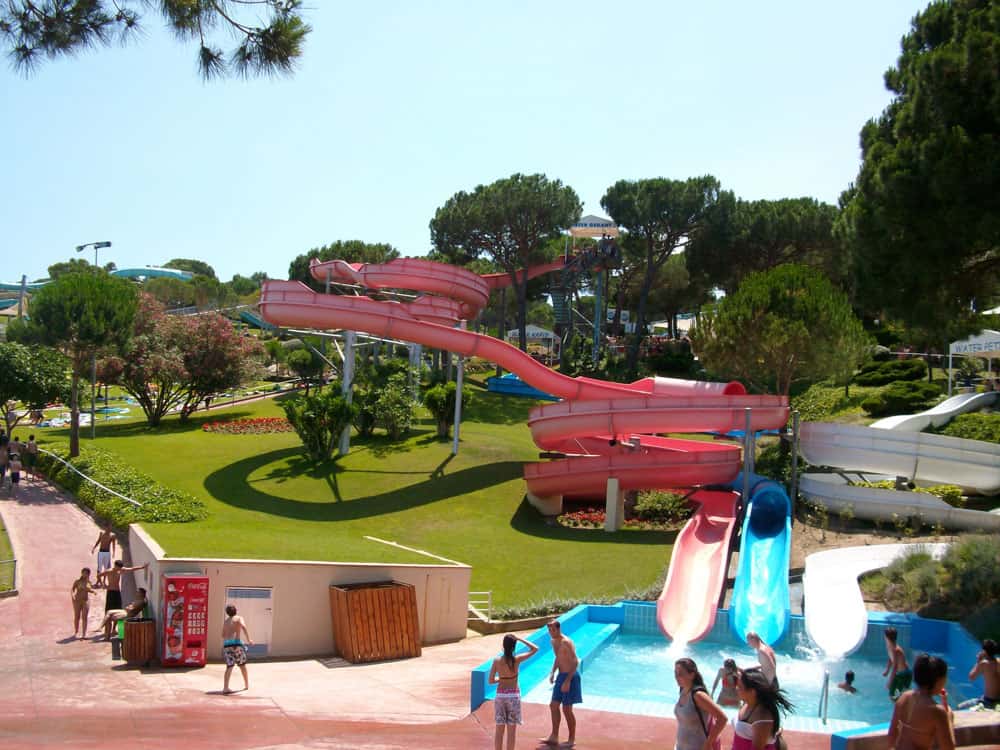 Waterpark Waterworld in Lloret de Mar