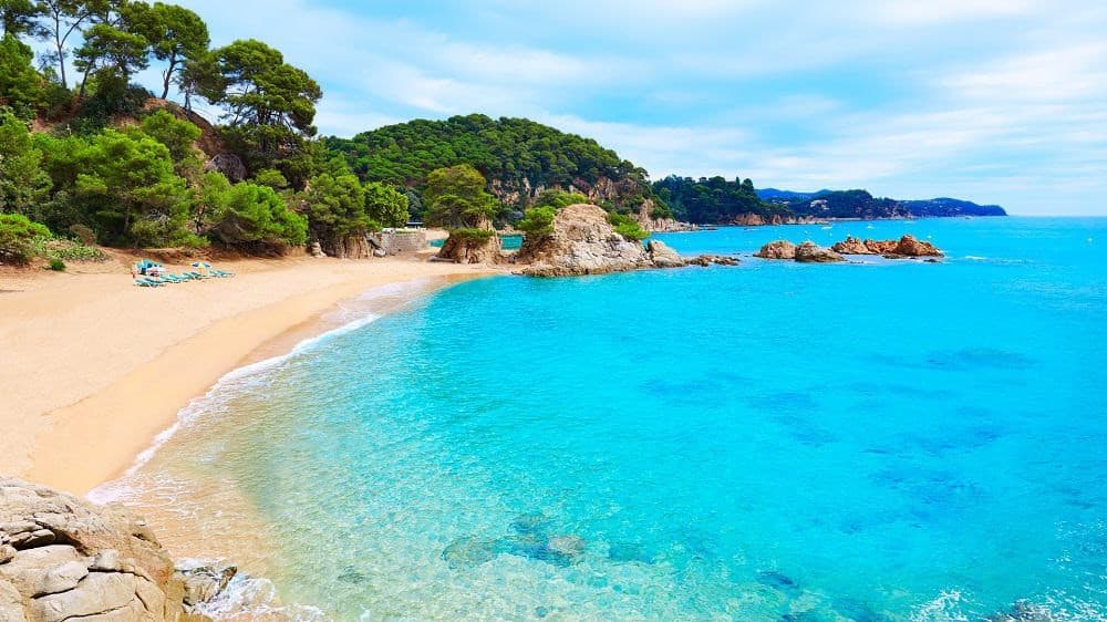 Excursies in Lloret de Mar - strand