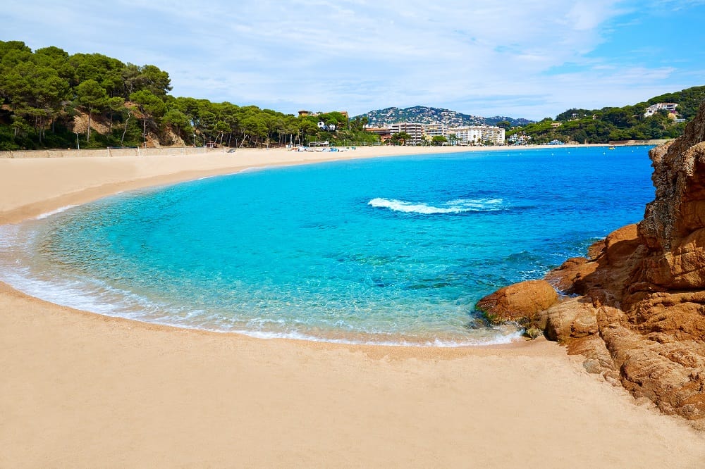 Fenals strand in Lloret de Mar