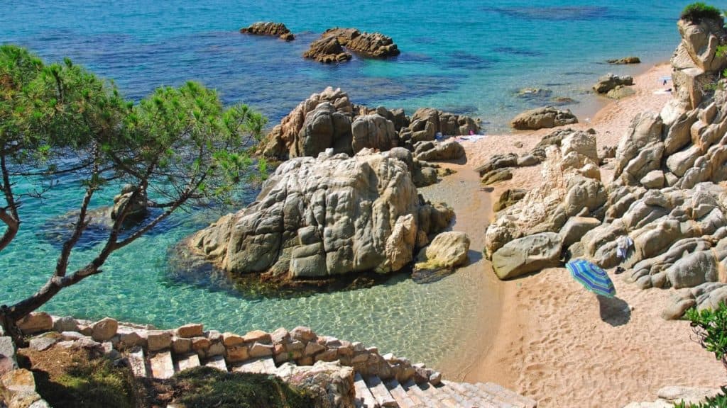 Stranden van de Costa Brava