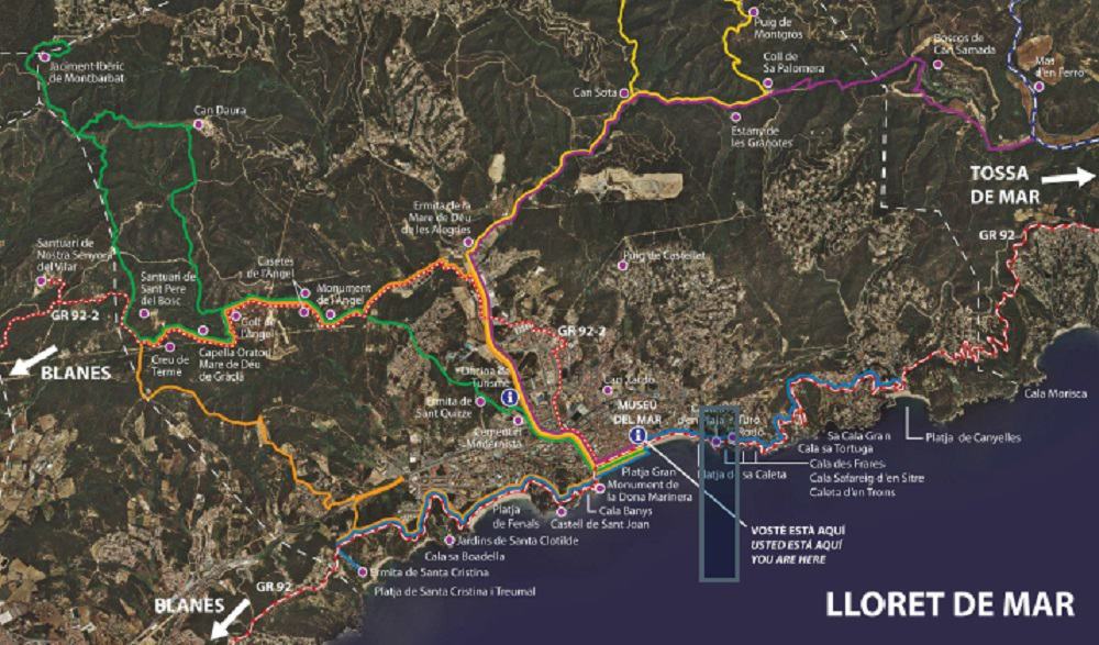 Wandelen in Lloret de Mar - de mooiste routes